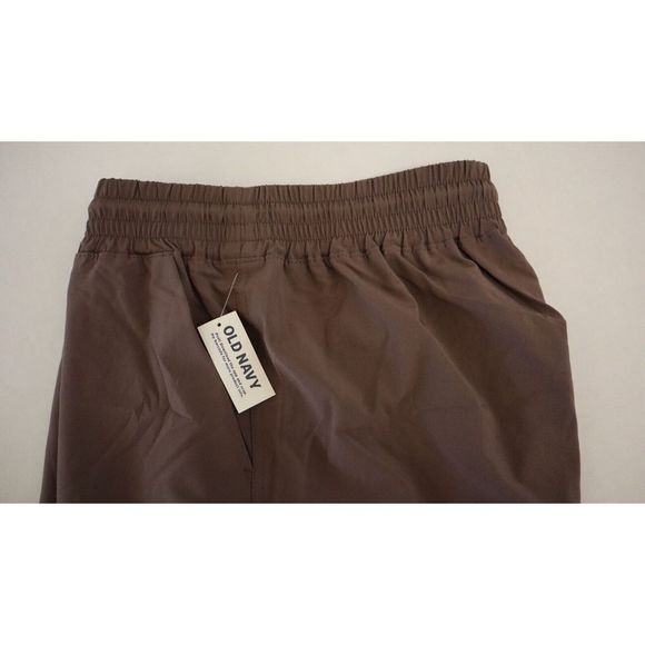 Old Navy Women's Sz M Brown High-Waisted StretchTech Cargo Jogger Pants - Picture 4 of 9